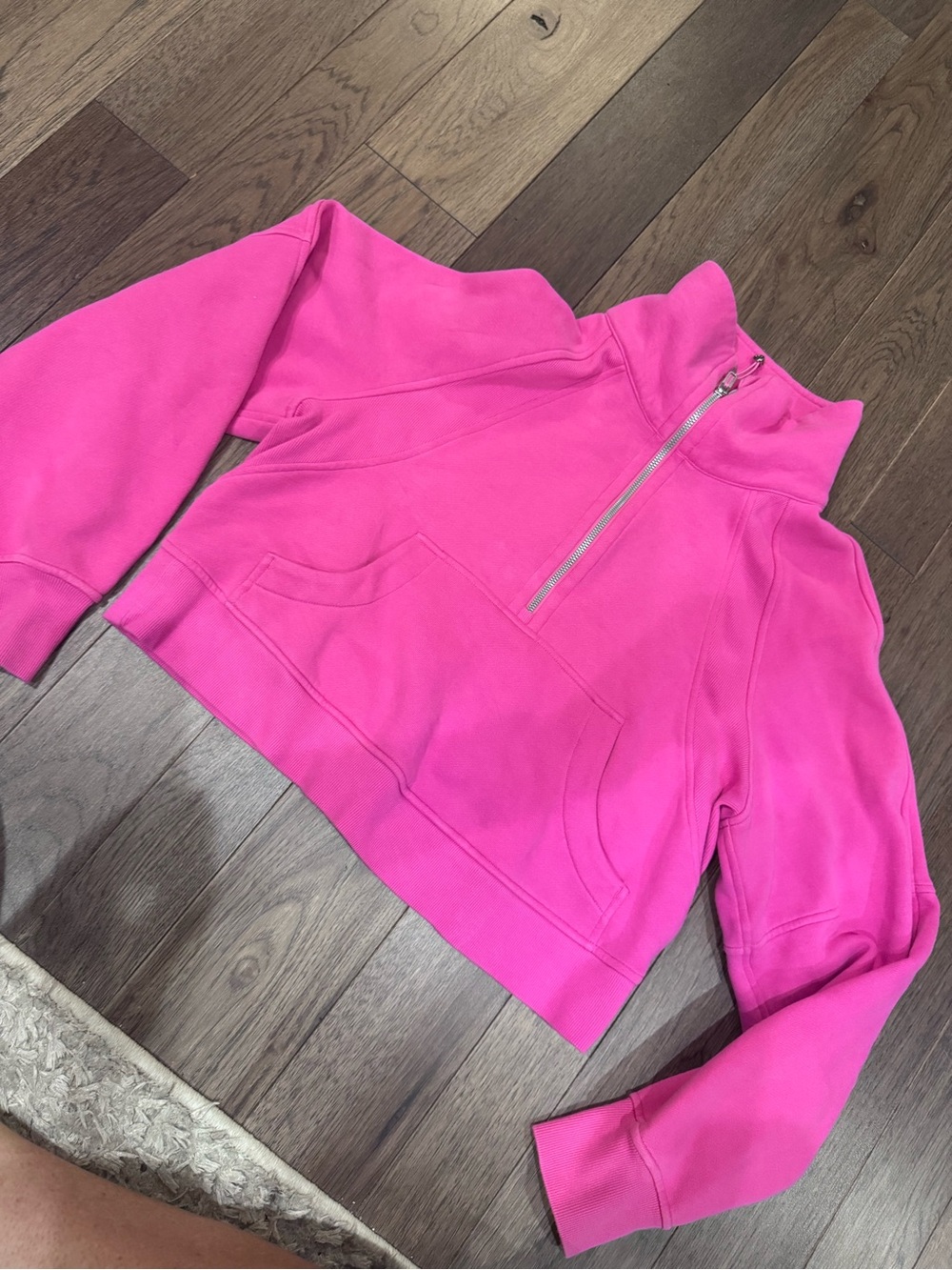 lululemon athletica Scuba Half-Zip Pullover Bright pink